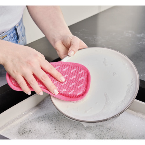 Губка для чищення Minky M Cloth Anti-Bacterial Cleaning Pad Triple Action